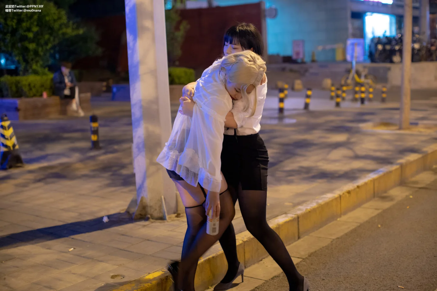 皮皮奶 &穆零Mu0 - 百合OL [51P-669MB] tg@simisebaisi 【丝足阁】016.webp